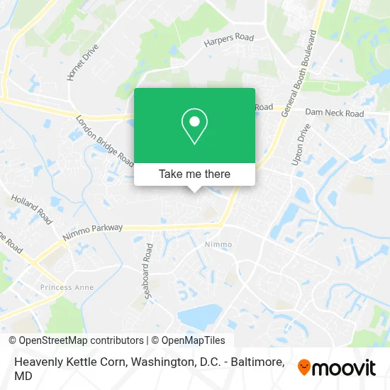Heavenly Kettle Corn map