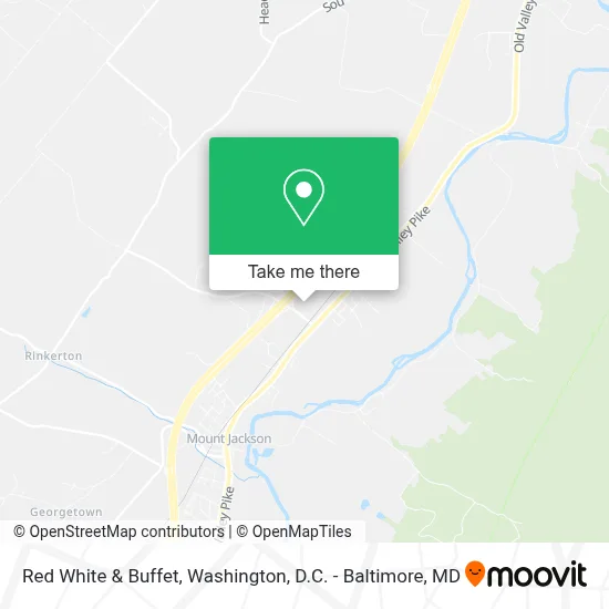 Red White & Buffet map
