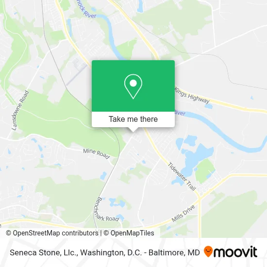 Seneca Stone, Llc. map