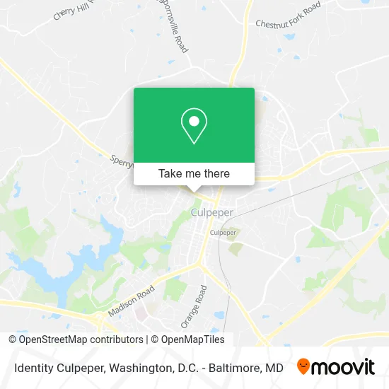 Identity Culpeper map