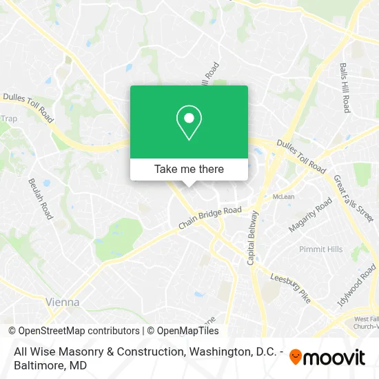 All Wise Masonry & Construction map