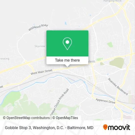 Gobble Stop 3 map