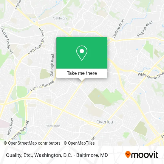 Quality, Etc. map