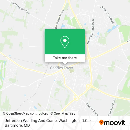 Jefferson Welding And Crane map