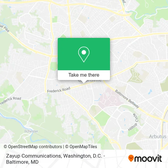 Zayup Communications map