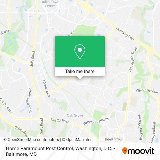 Home Paramount Pest Control map