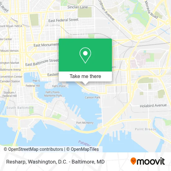 Resharp map