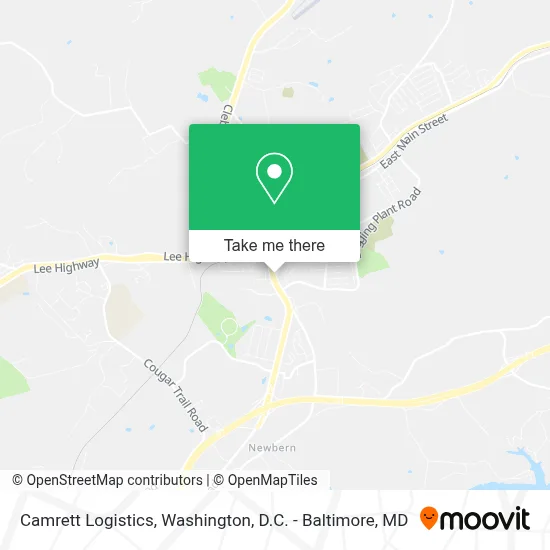 Camrett Logistics map