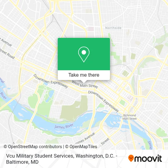Vcu Military Student Services map