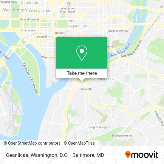 Geanlicaa map