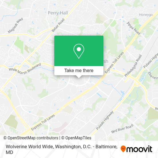 Wolverine World Wide map