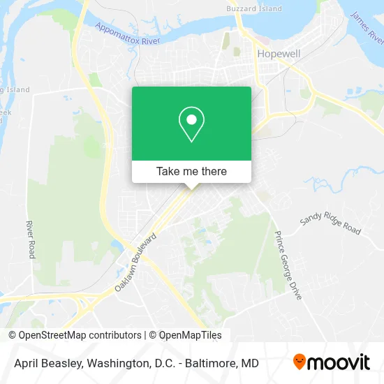 April Beasley map