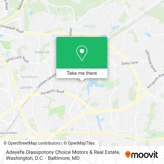 Adeyefa Olasupotony Choice Motors & Real Estate map