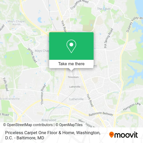Priceless Carpet One Floor & Home map