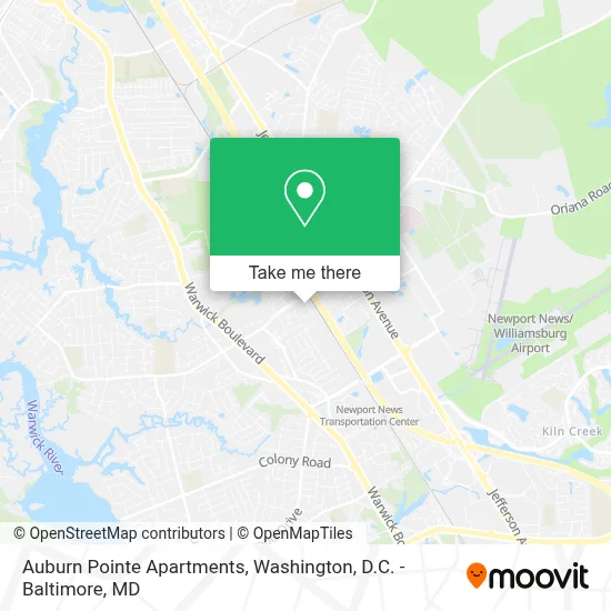 Auburn Pointe Apartments map