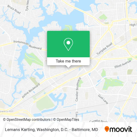 Lemans Karting map