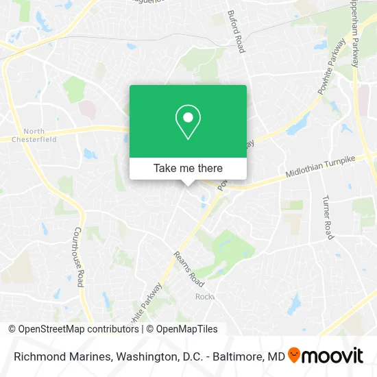 Richmond Marines map