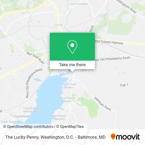 The Lucky Penny map