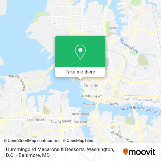 Hummingbird Macarons & Desserts map