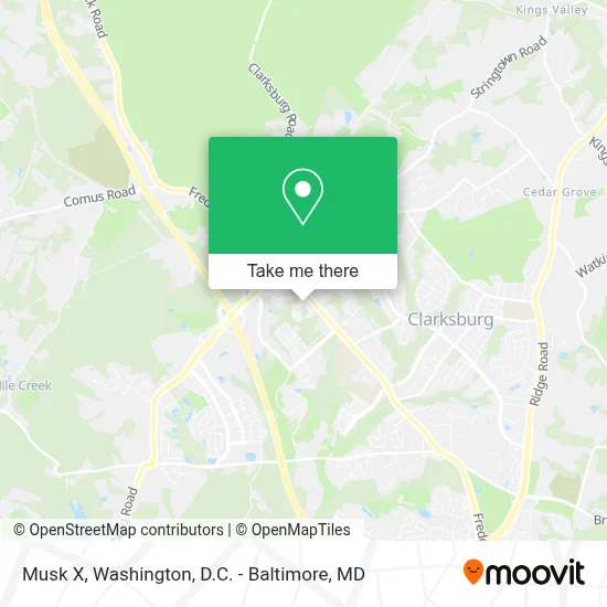 Musk X map