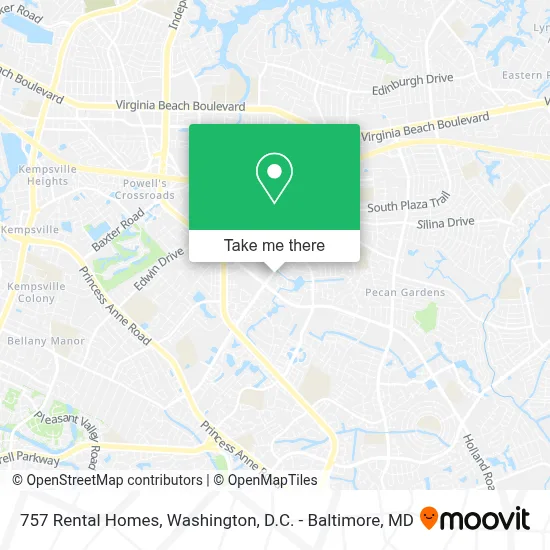 757 Rental Homes map