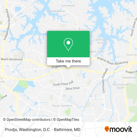 Prodjs map