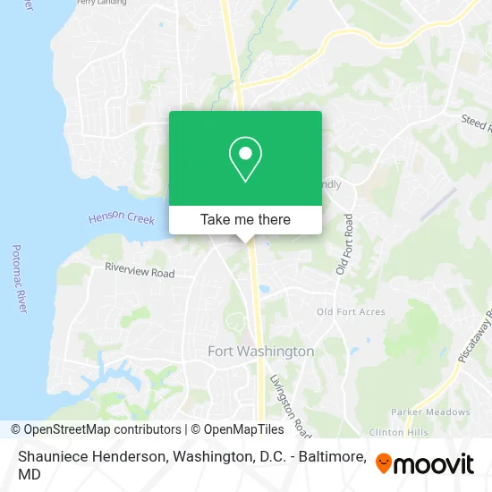 Shauniece Henderson map