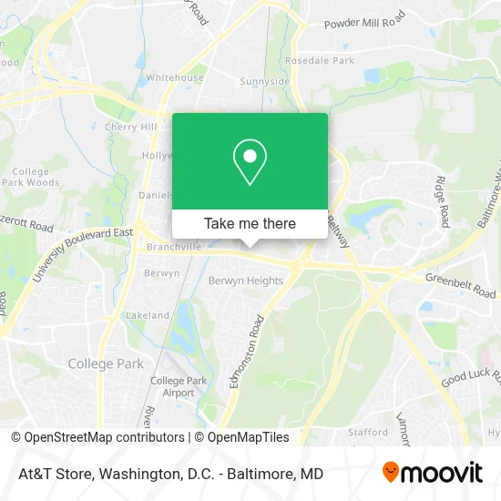 At&T Store map