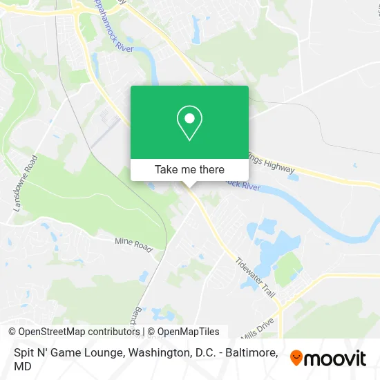 Spit N' Game Lounge map