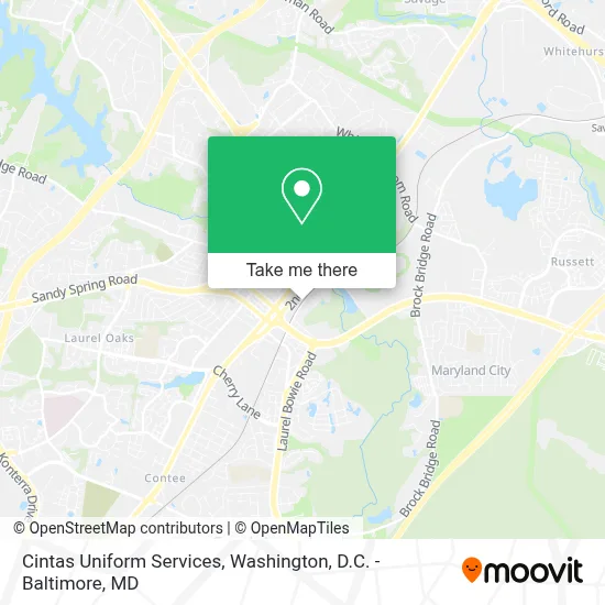 Cintas Uniform Services map