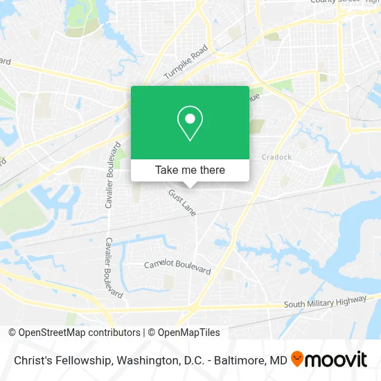 Christ's Fellowship map