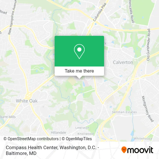 Compass Health Center map