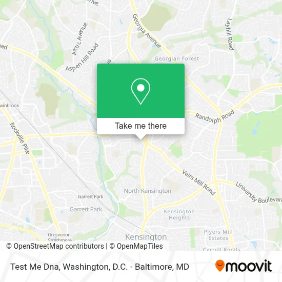 Test Me Dna map