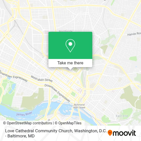 Love Cathedral Community Church map