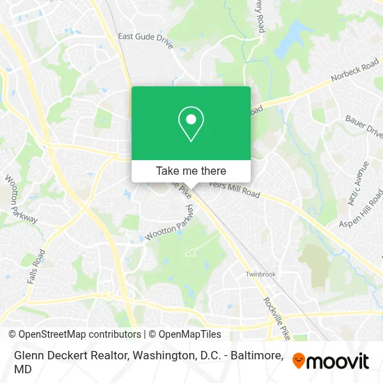 Glenn Deckert Realtor map