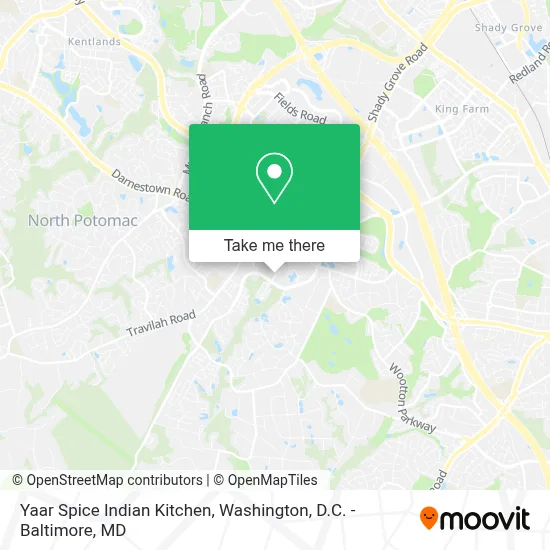 Yaar Spice Indian Kitchen map