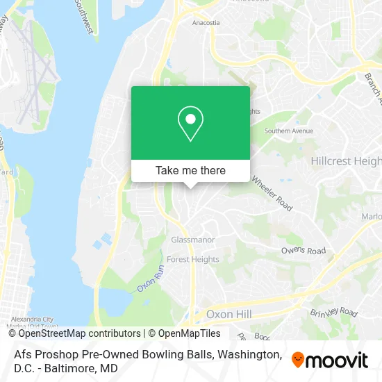 Afs Proshop Pre-Owned Bowling Balls map