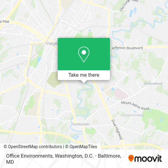 Office Environments map