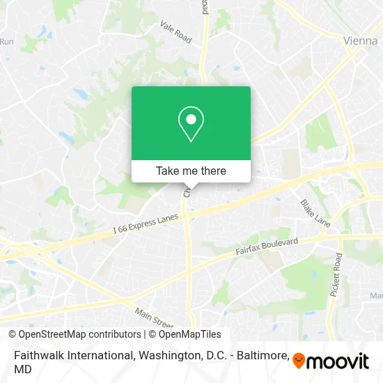 Faithwalk International map