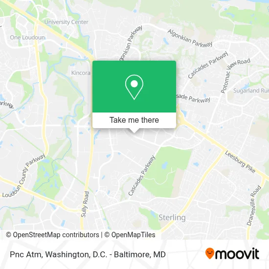 Pnc Atm map