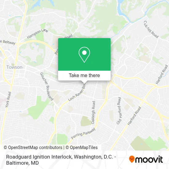 Roadguard Ignition Interlock map