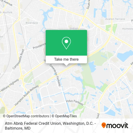 Atm Abnb Federal Credit Union map