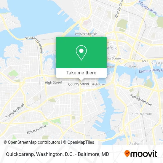 Quickcarenp map