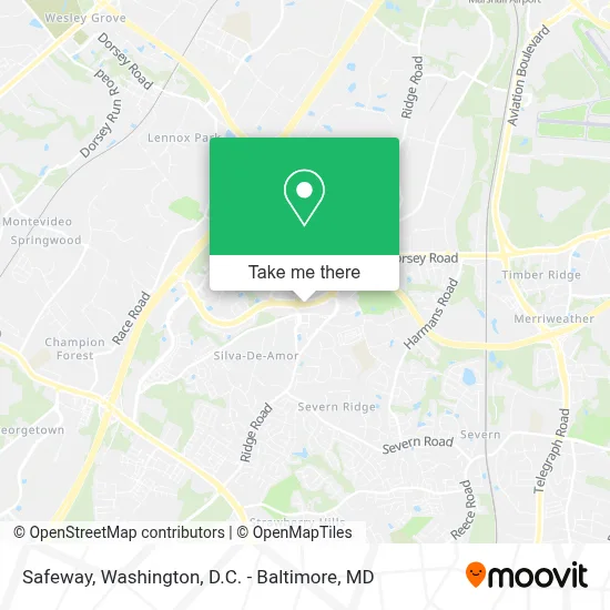Safeway map