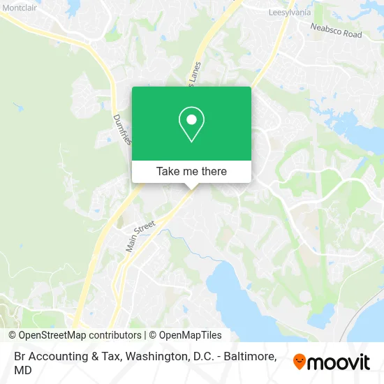 Br Accounting & Tax map