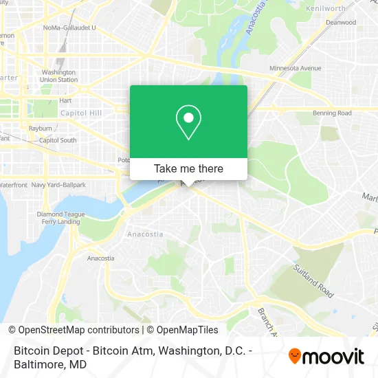 Bitcoin Depot - Bitcoin Atm map
