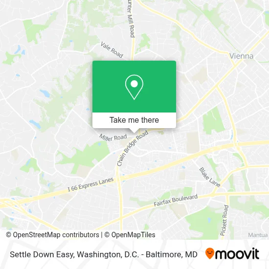 Settle Down Easy map