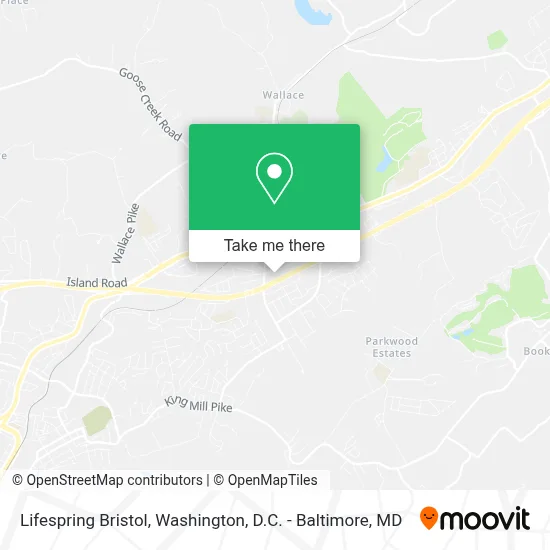 Lifespring Bristol map