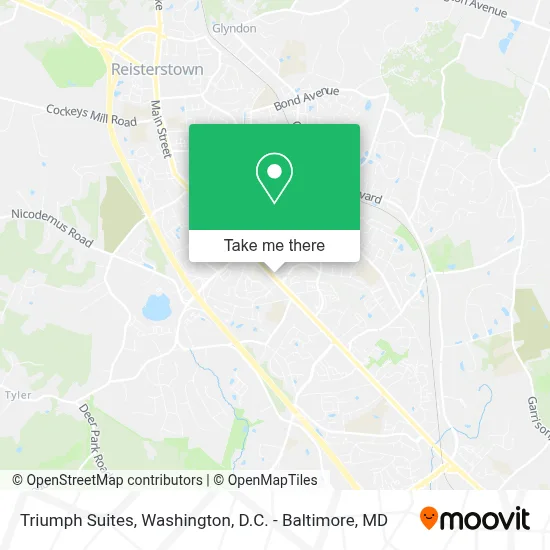Triumph Suites map