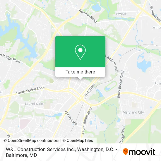W&L Construction Services Inc. map